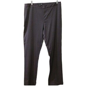 Kenneth Cole NY Purple Brown Flat Front Animal Textured Career Pants 10